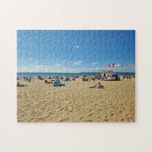 Puzzle mit Blick auf den Strand von Bournemouth