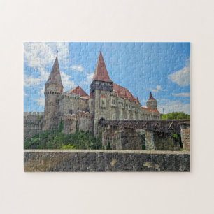 Puzzle mit Blick auf die rumänische Burg