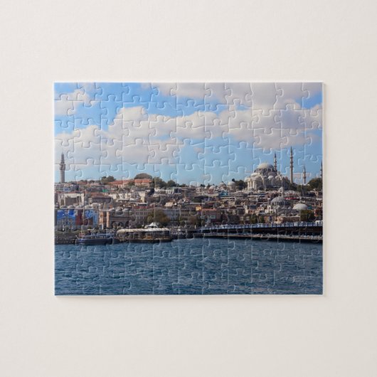 Puzzle mit Blick auf Stadt Istanbul (Horizontal)