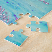 Puzzle mit bunten Eisblockeis-Pop (Seite)