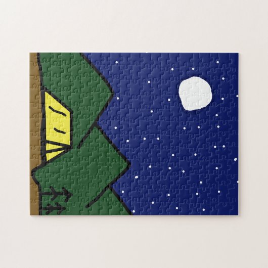Puzzle mit Camping (Horizontal)