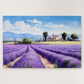 Puzzle mit charmantem Lavendel Provence Frankreich (Horizontal)
