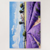 Puzzle mit charmantem Lavendel Provence Frankreich (Vertikal)