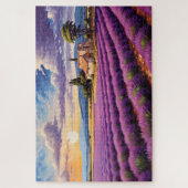 Puzzle mit charmantem Lavendel Provence Frankreich (Vertikal)