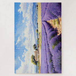 Puzzle mit charmantem Lavendel Provence Frankreich