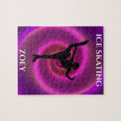 Puzzle mit dem Namen des Skaten-Mädchens. (Horizontal)