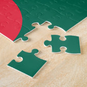 Puzzle mit der Flagge Bangladeschs (Seite)
