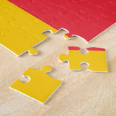 Puzzle mit der Flagge Belgiens (Seite)