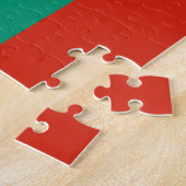 Puzzle mit der Flagge Bulgariens (Seite)