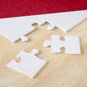 Puzzle mit der Flagge des Alabama-Staat (Seite)