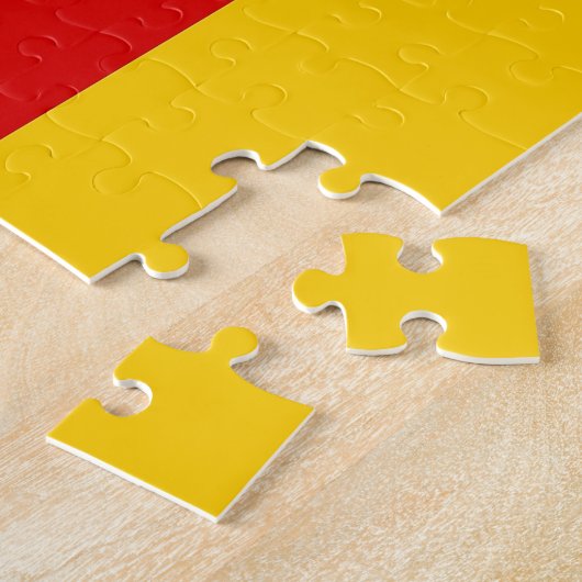 Puzzle mit der Flagge Deutschlands (Seite)