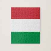 Puzzle mit der Flagge Italiens (Vertikal)