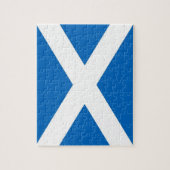 Puzzle mit der Flagge Schottlands (Vertikal)
