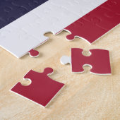 Puzzle mit der Flagge Thailands (Seite)