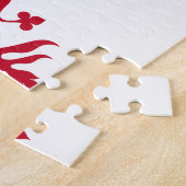 Puzzle mit der Flagge von Florenz, Toskana (Seite)