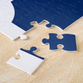 Puzzle mit der Flagge von Indianapolis Stadt (Seite)