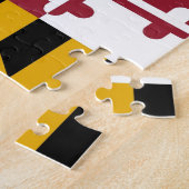 Puzzle mit der Flagge von Maryland Staat (Seite)