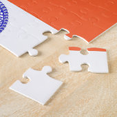 Puzzle mit der Flagge von New York City (Seite)