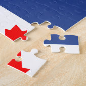 Puzzle mit der Flagge von Toronto, Ontario (Seite)