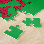 Puzzle mit der Flagge von Wales (Seite)