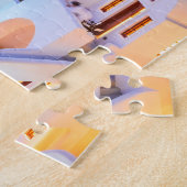 Puzzle mit der Geschenkboxen Oia, Santorini Griech (Seite)