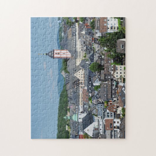 Puzzle mit der Stadtansicht von Siegen (Vertikal)