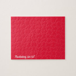 Puzzle mit fester Farbe als Frustrationsgerüst