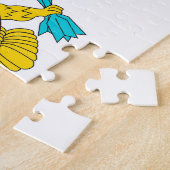 Puzzle mit Flagge der Jungfrau (Seite)