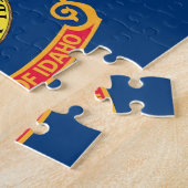 Puzzle mit Flagge des Staat von Idaho (Seite)