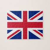 Puzzle mit Flagge des Vereinigten Königreichs (Horizontal)
