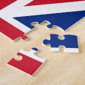 Puzzle mit Flagge des Vereinigten Königreichs (Seite)