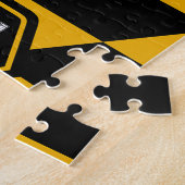 Puzzle mit Flagge von Baltimore Stadt (Seite)