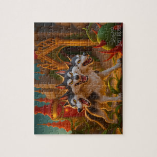 Puzzle mit Geheimnissen