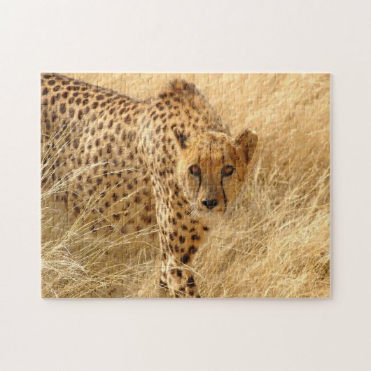 Puzzle mit Geschenkboxen/Geparden (Horizontal)