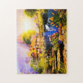 Puzzle mit Geschenkboxen - Landschaftsmalerei (Vertikal)