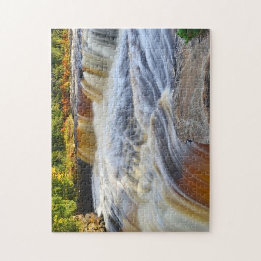 Puzzle mit Geschenkboxen/Wasserfällen (Vertikal)