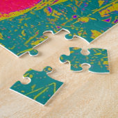 Puzzle mit Gesichtsmaske (Seite)