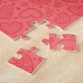Puzzle mit Herz und Text I Liebe Sie (Seite)
