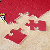 Puzzle mit Isle of Man Flag, Vereinigtes Königreic (Seite)