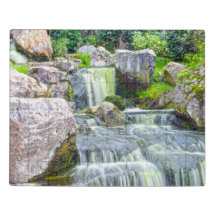 Puzzle mit japanischem Wasserfall