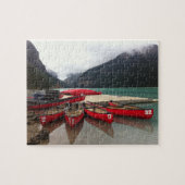 Puzzle mit kanadischen Kanus auf See (Horizontal)