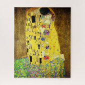 Puzzle mit Klimts Kuss (Vertikal)