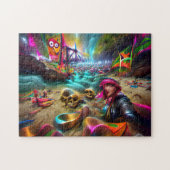 Puzzle mit kreativen Mustern (Horizontal)