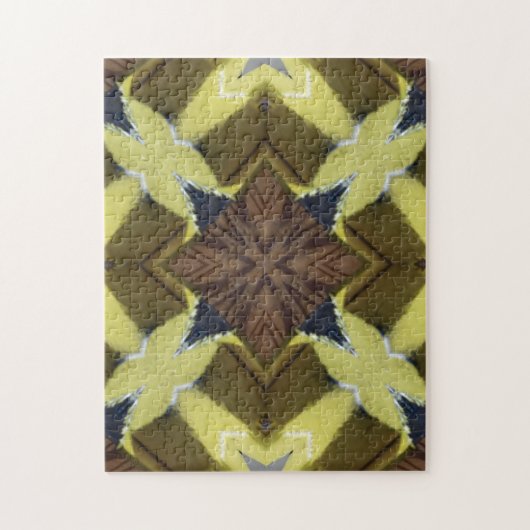 Puzzle mit kreativen Mustern (Vertikal)