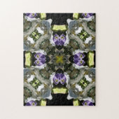 Puzzle mit kreativen Mustern (Vertikal)