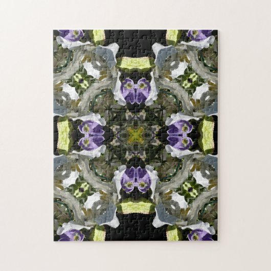 Puzzle mit kreativen Mustern (Vertikal)