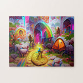 Puzzle mit kreativen Mustern (Horizontal)