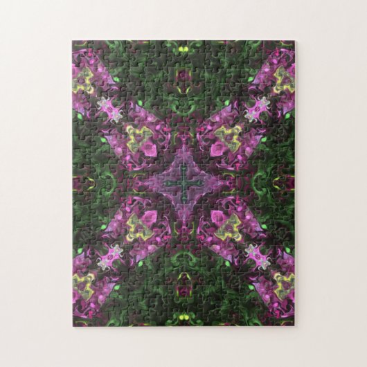 Puzzle mit kreativen Mustern (Vertikal)