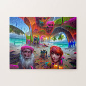 Puzzle mit kreativen Mustern (Horizontal)