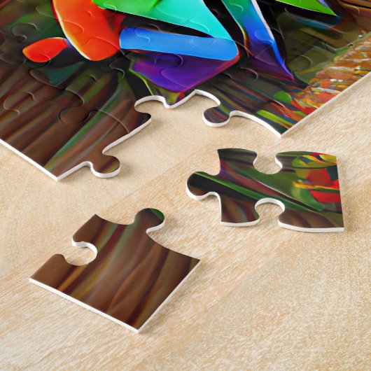 Puzzle mit kreativen Mustern (Seite)